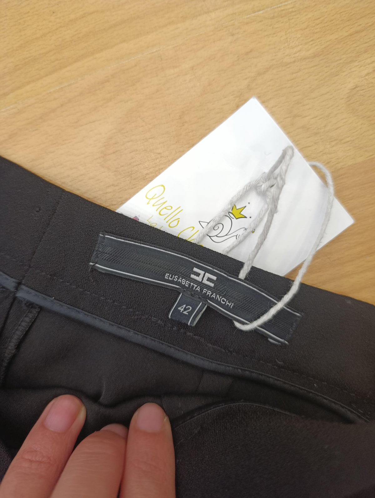 Pantalone Franchi nero tg 42