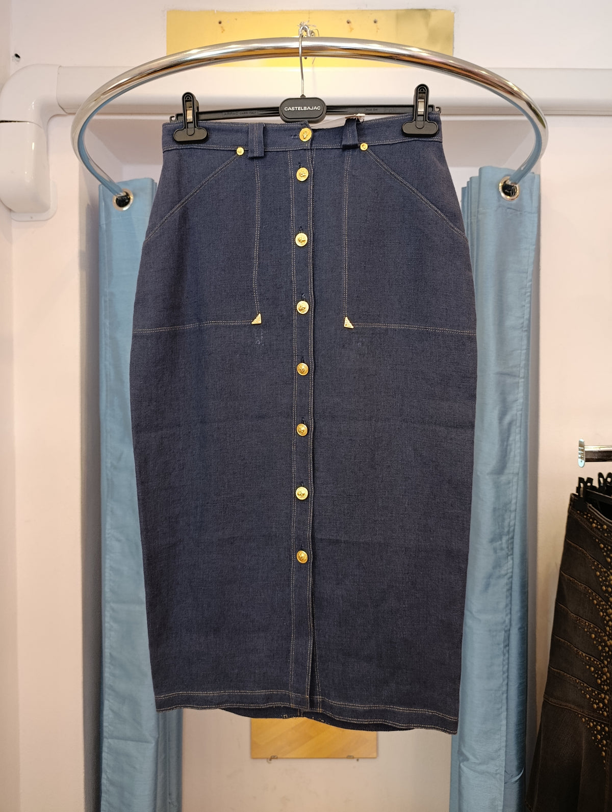 Gonna Versace blu tg M