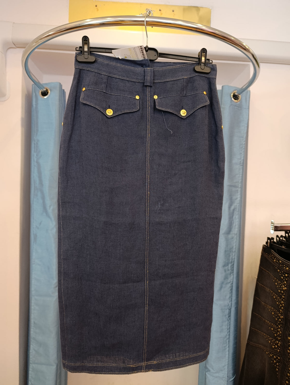 Gonna Versace blu tg M