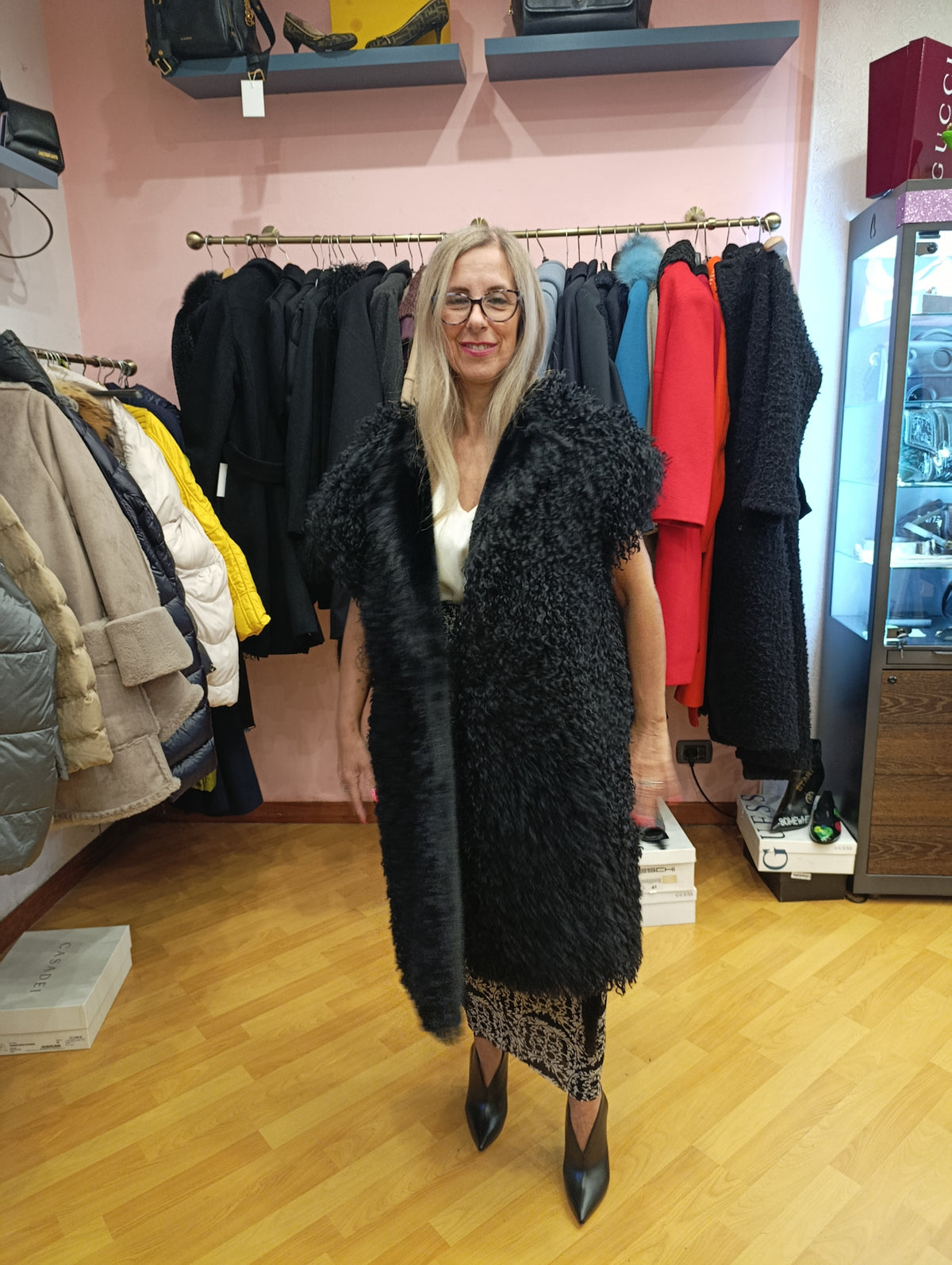 Gilet Nostra santissima tg 40 oversize