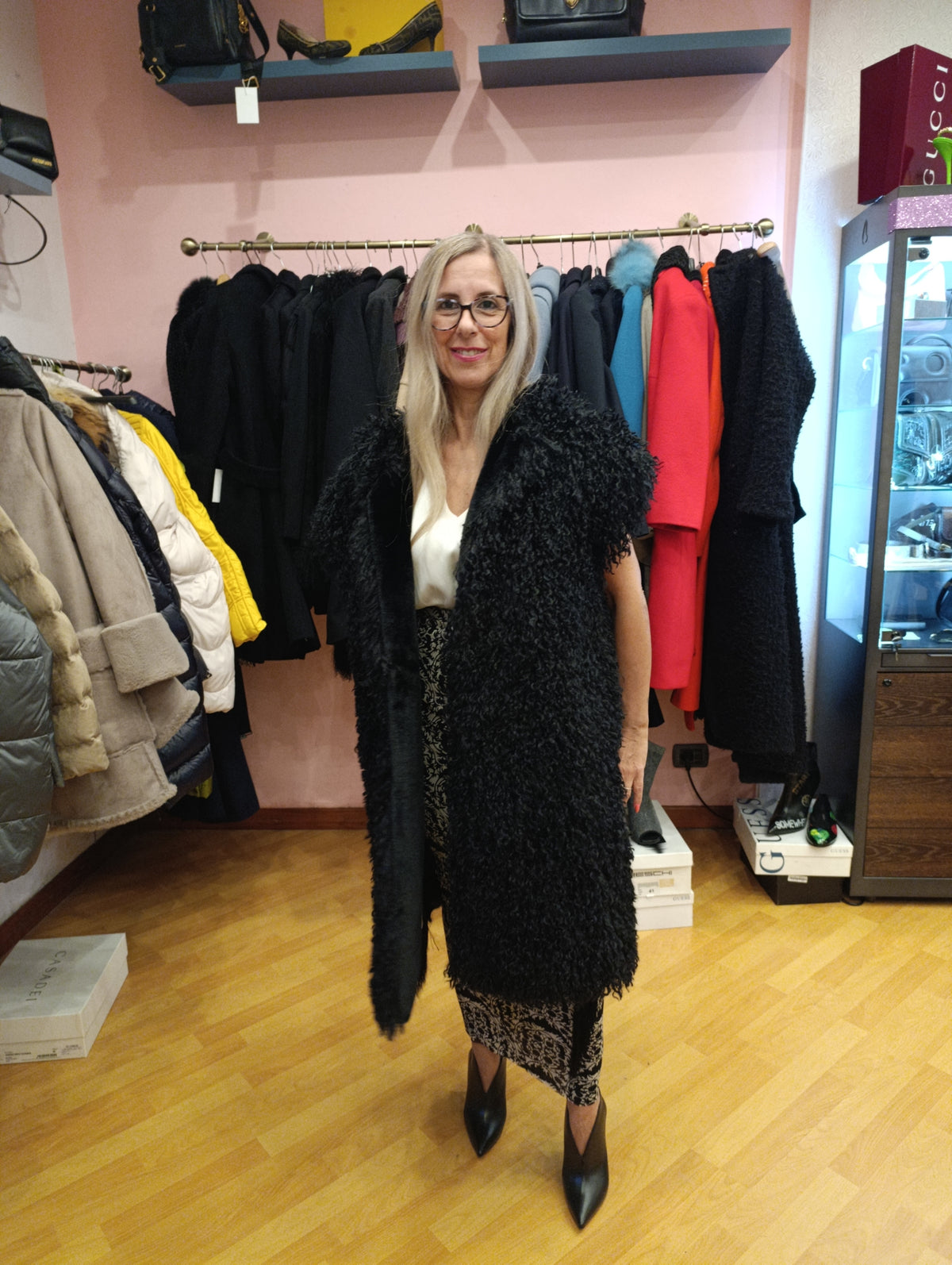 Gilet Nostra santissima tg 40 oversize