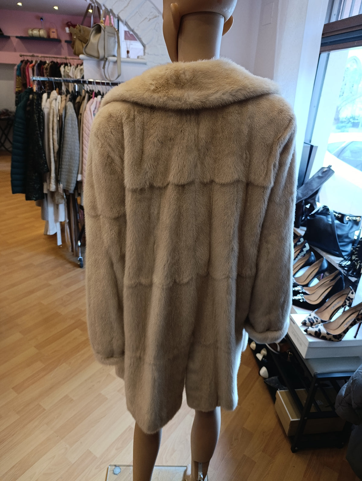 Pelliccia di visone tg M/L
