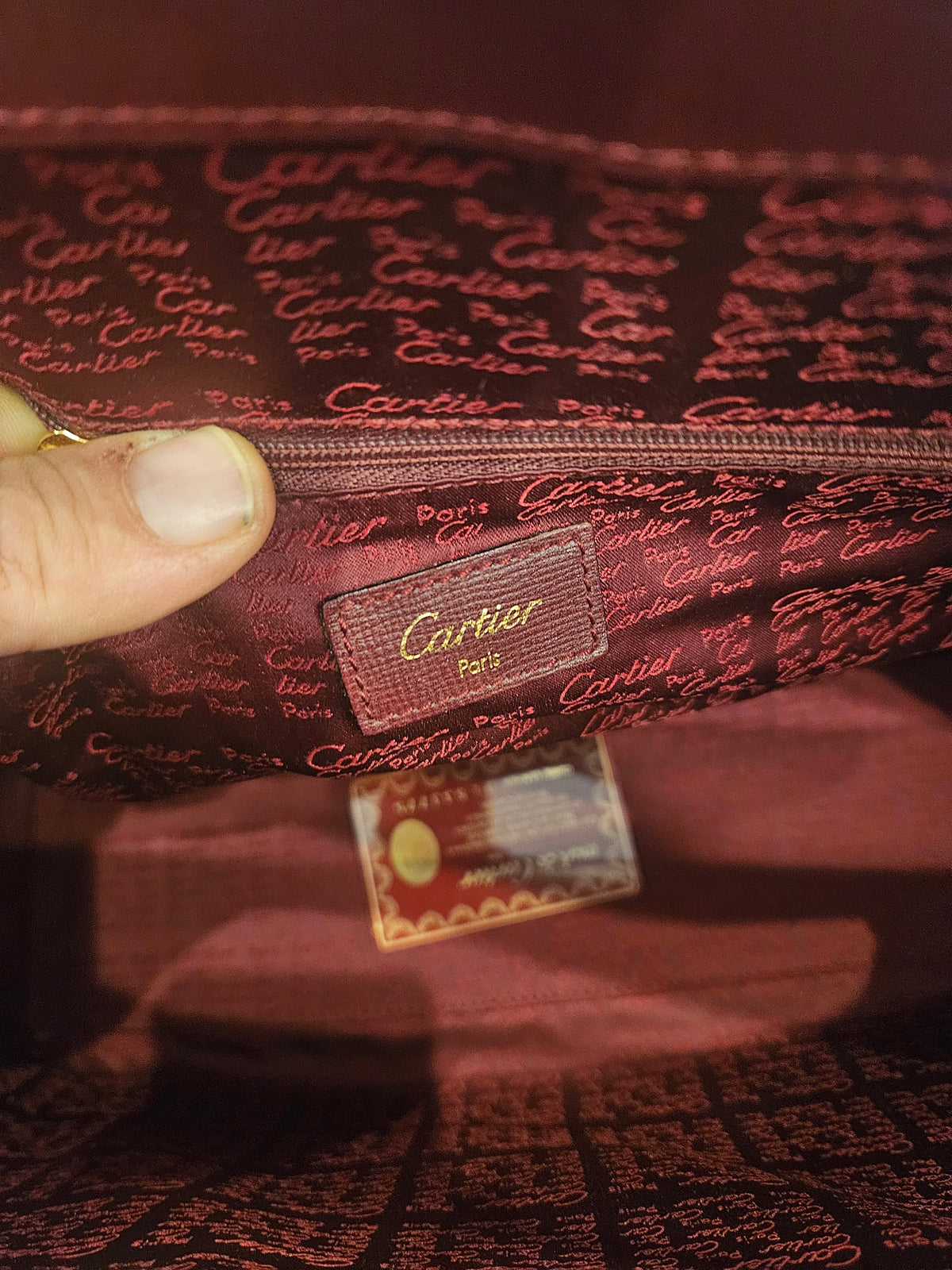 Borsa vintage Cartier
