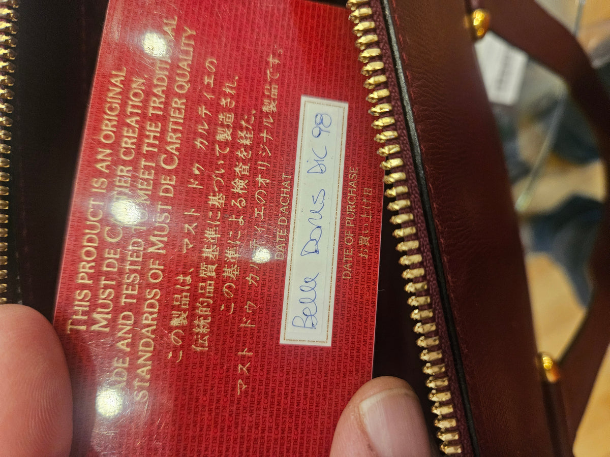 Borsa vintage Cartier