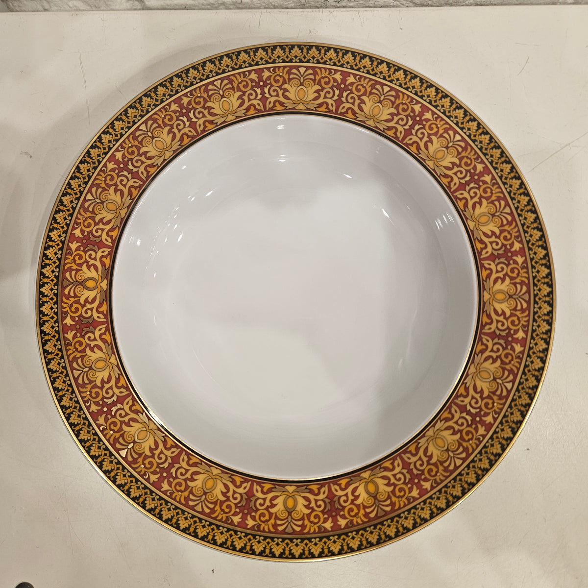 Servizio Piatti 6 Persone (26 Pz) Rosenthal Versace - Collezione "Medusa Red" (Copia)