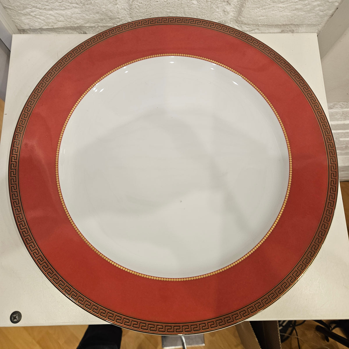 Servizio Piatti 6 Persone (26 Pz) Rosenthal Versace - Collezione "Medusa Red" (Copia)
