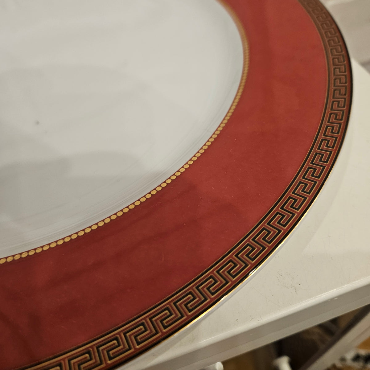 Servizio Piatti 6 Persone (26 Pz) Rosenthal Versace - Collezione "Medusa Red" (Copia)