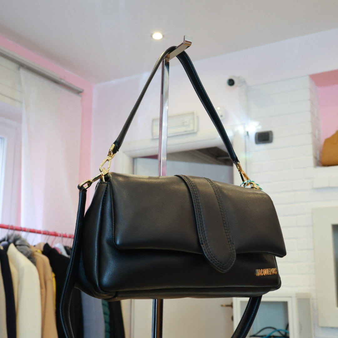 Borsa Jacquemus Le Petit Bambimou in pelle nera
