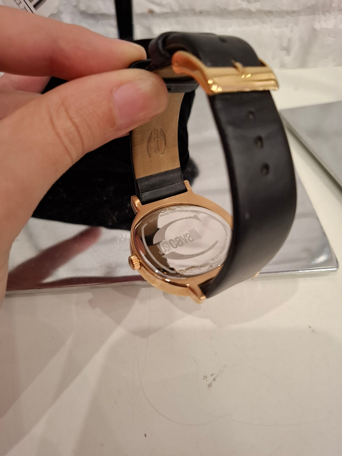 Orologio just cavalli oro