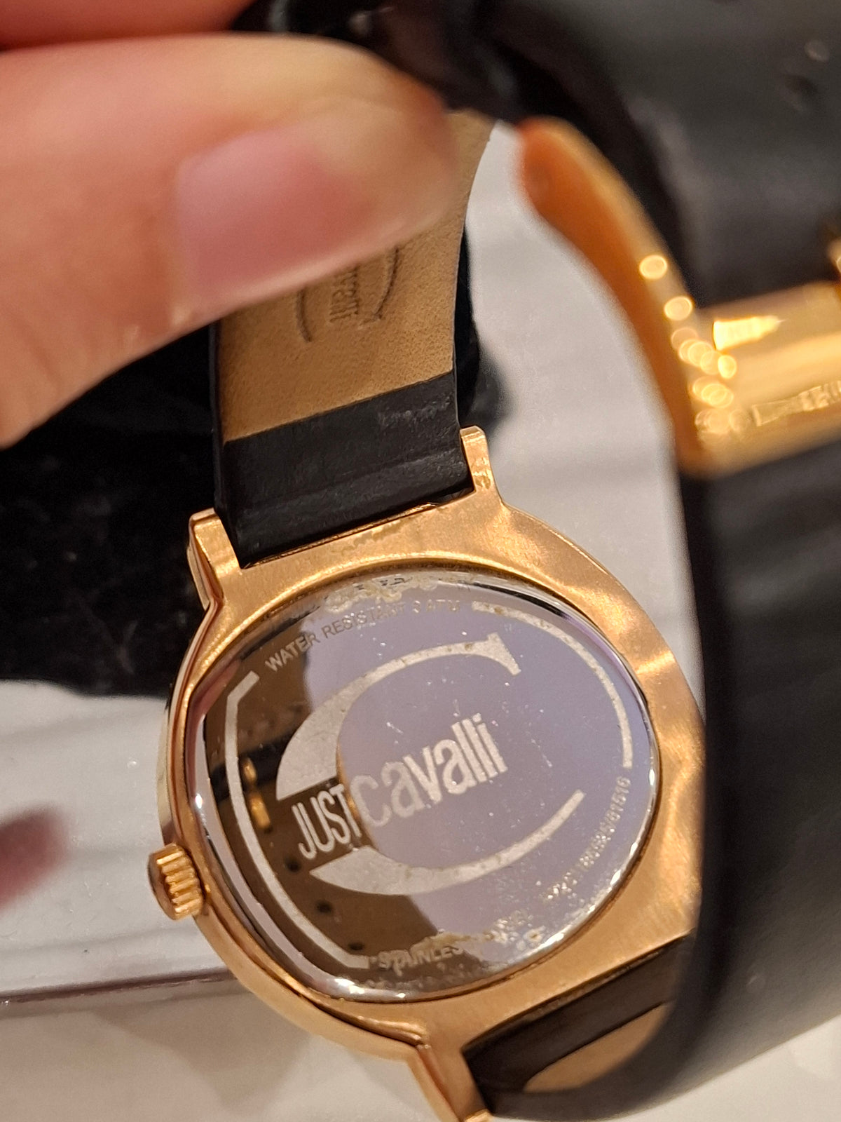 Orologio just cavalli oro