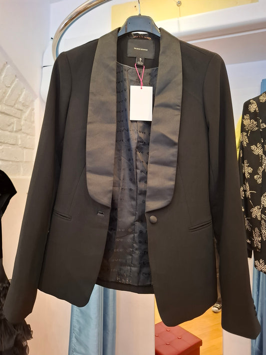 Blazer nero maison scotch