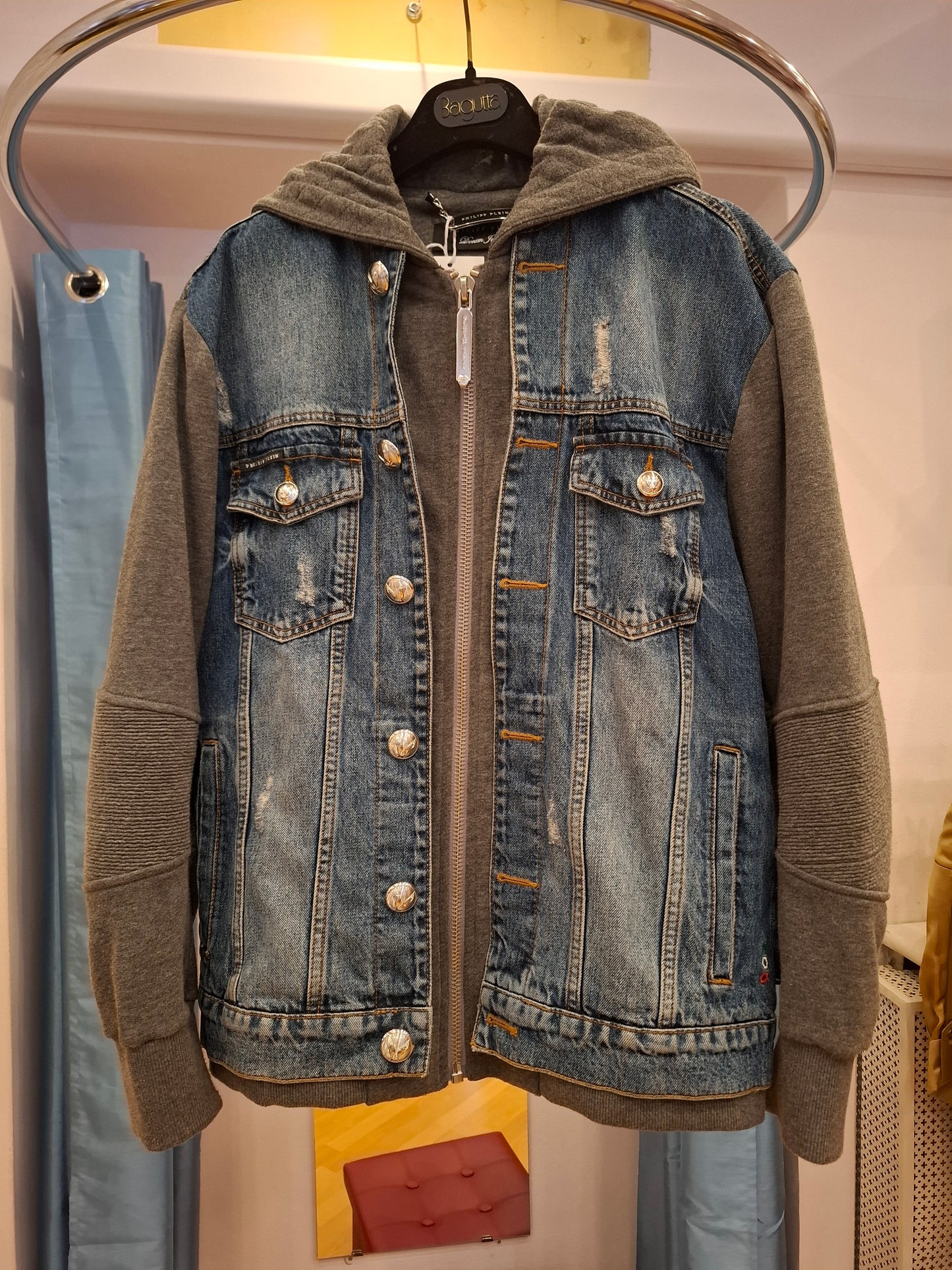 Giacca in denim philipp plein tg xl