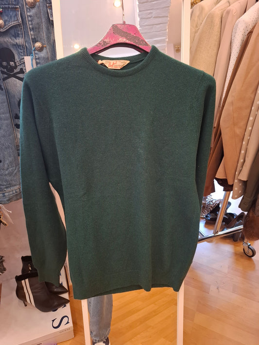 Maglione verde smeraldo tg S/M ballantyne