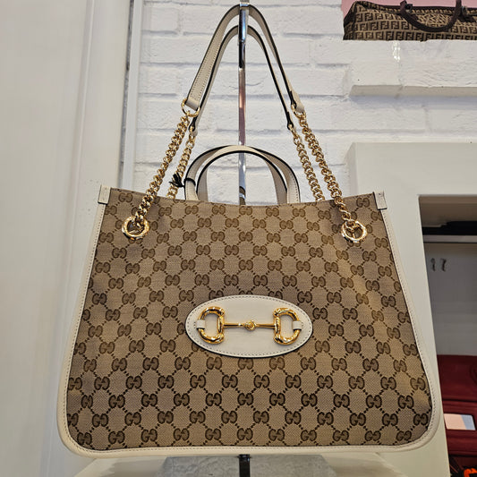 Gucci tote Horsebit 1955