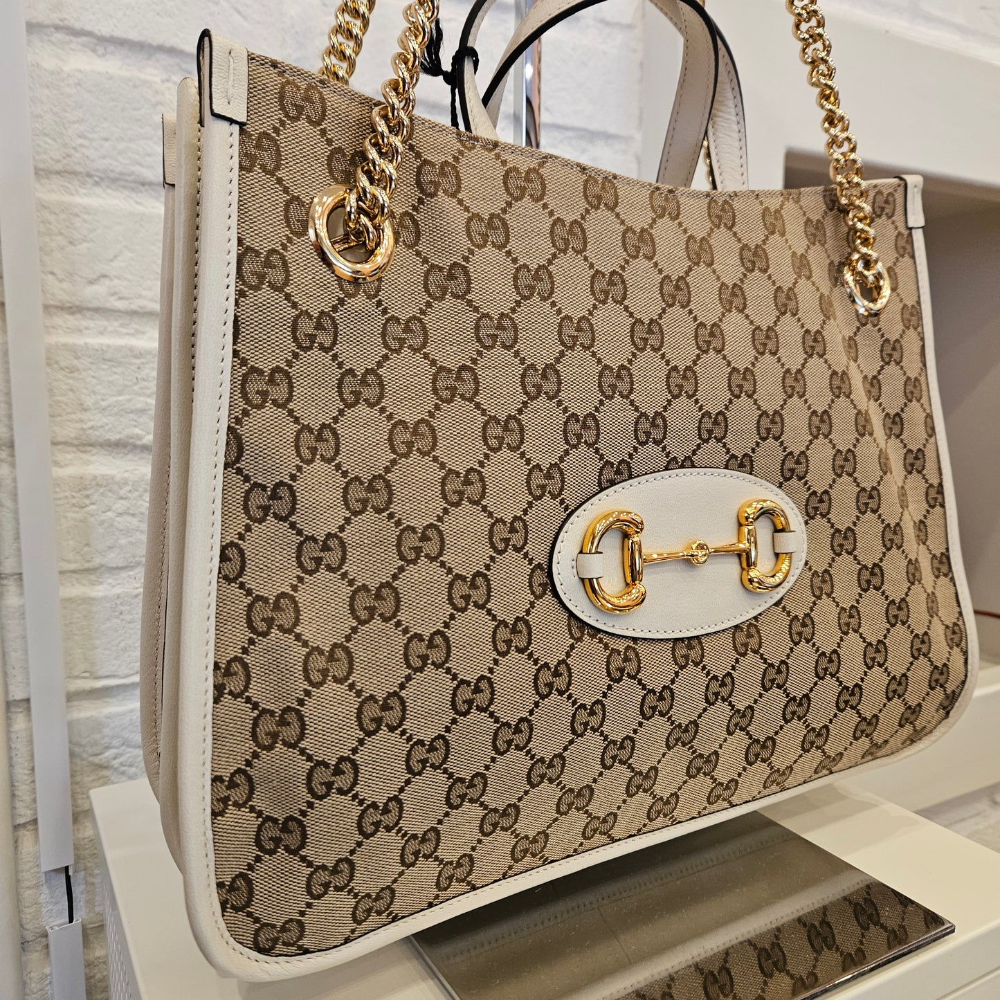 Gucci tote Horsebit 1955