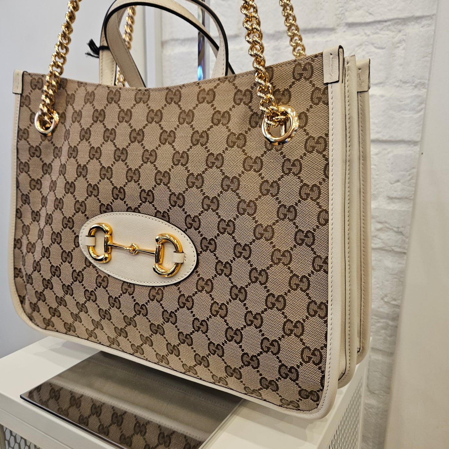 Gucci tote Horsebit 1955