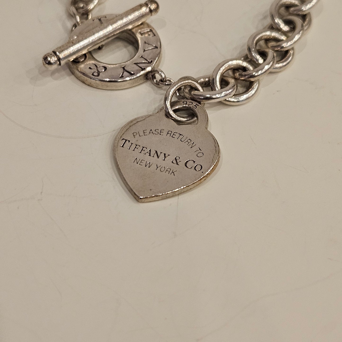 Bracciale Tiffany t-lock e cuore