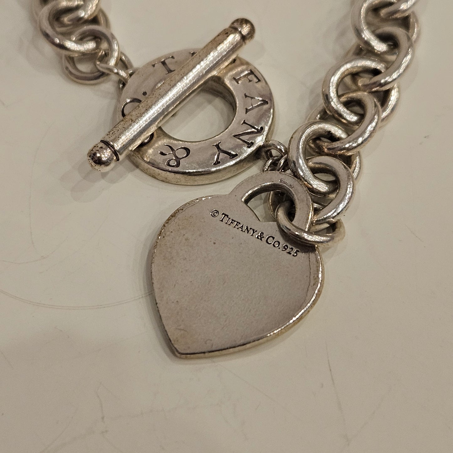 Bracciale Tiffany t-lock e cuore