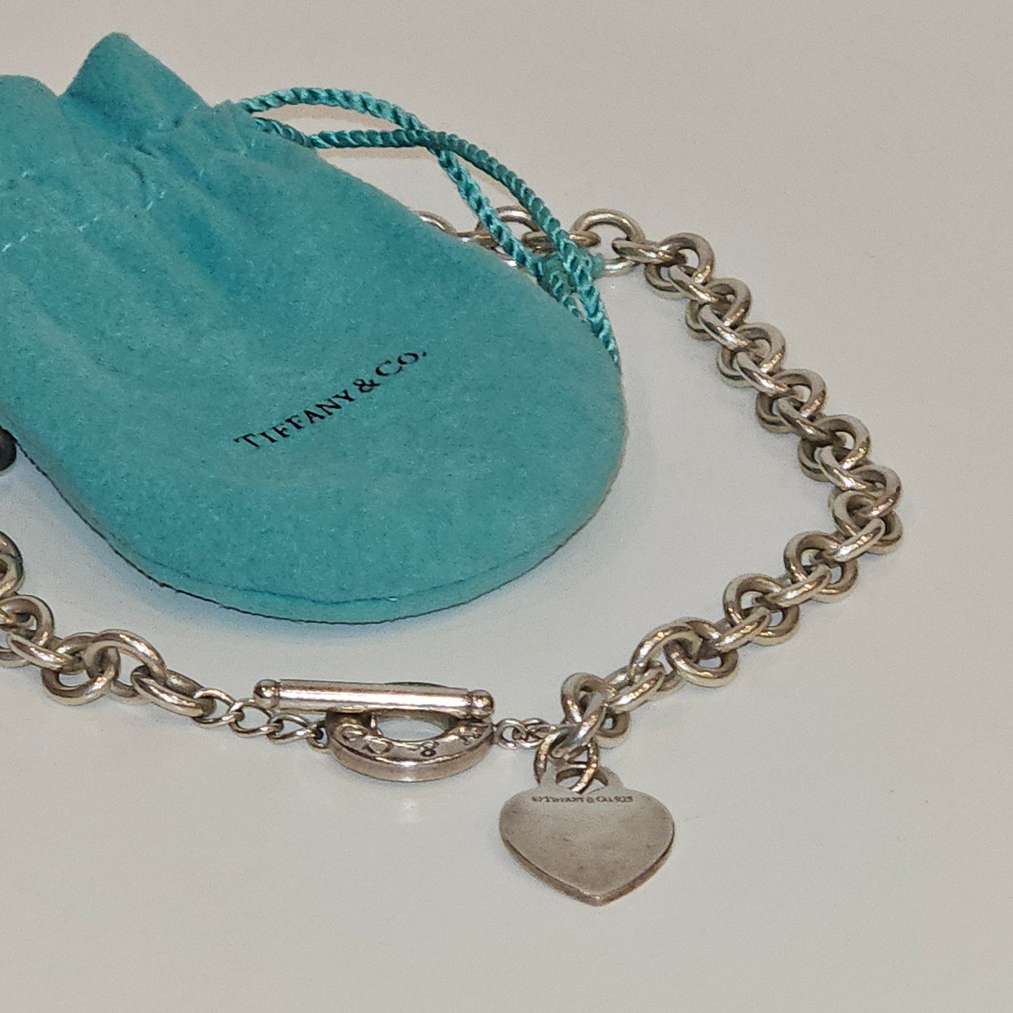 Collana Tiffany t-lock e cuore