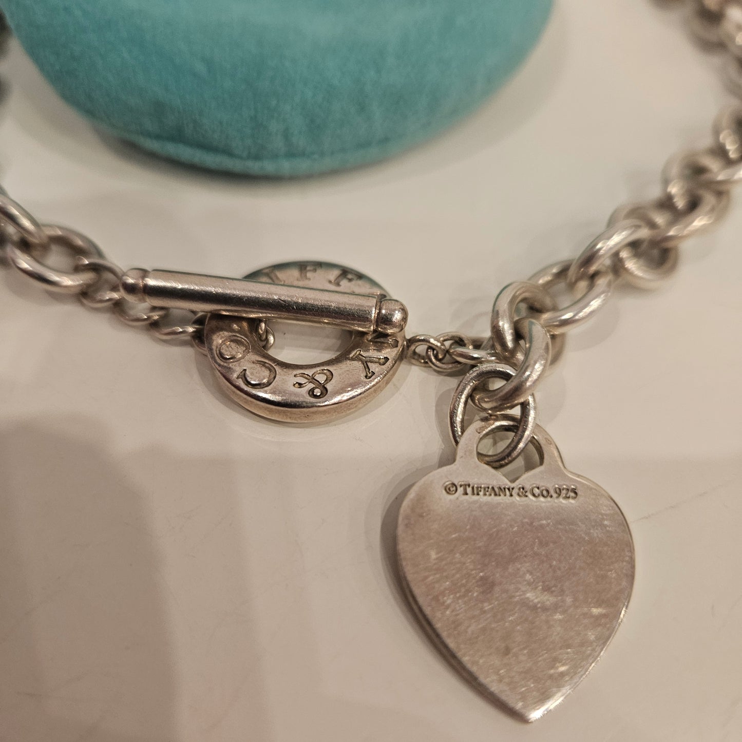 Collana Tiffany t-lock e cuore