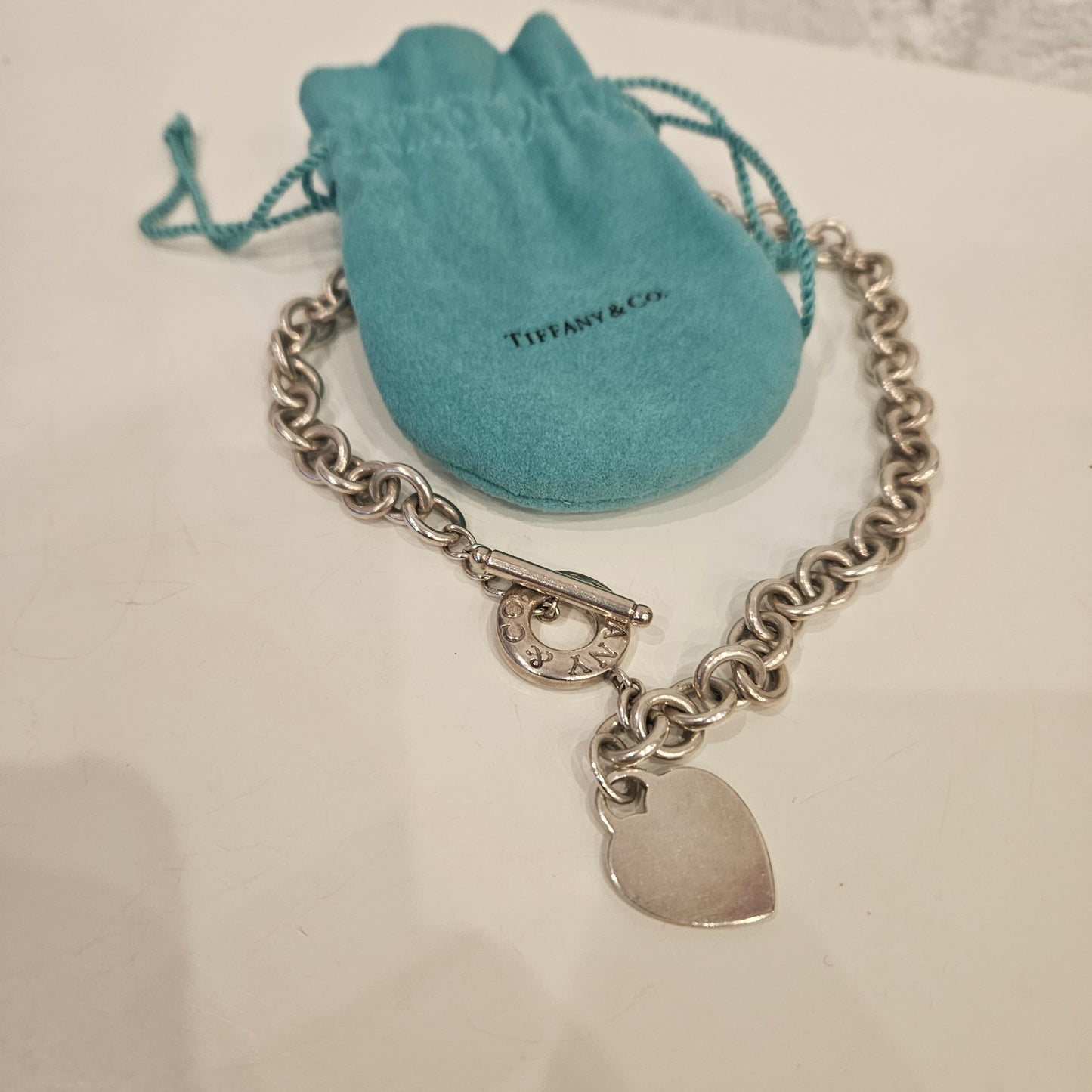 Collana Tiffany t-lock e cuore