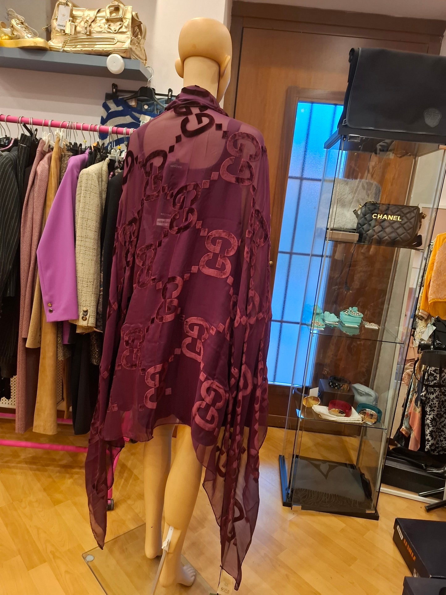 Sciarpa Gucci bordeaux nuova