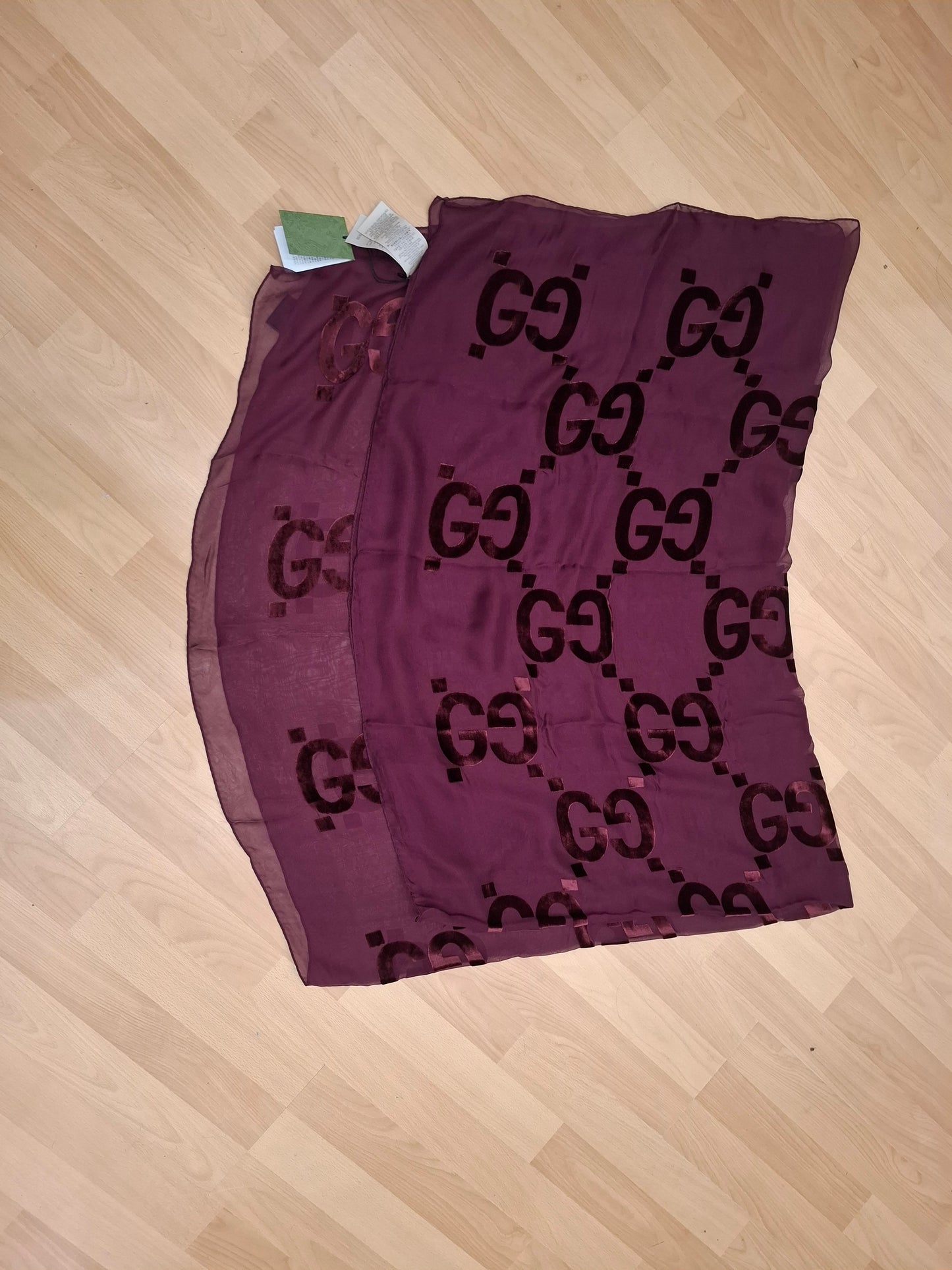 Sciarpa Gucci bordeaux nuova