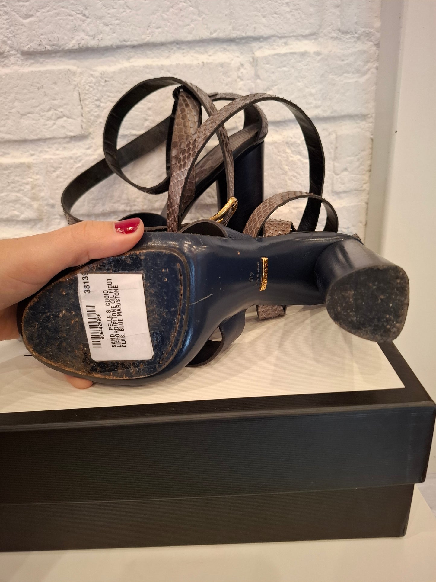 Scarpe Gucci alla schiava n*40