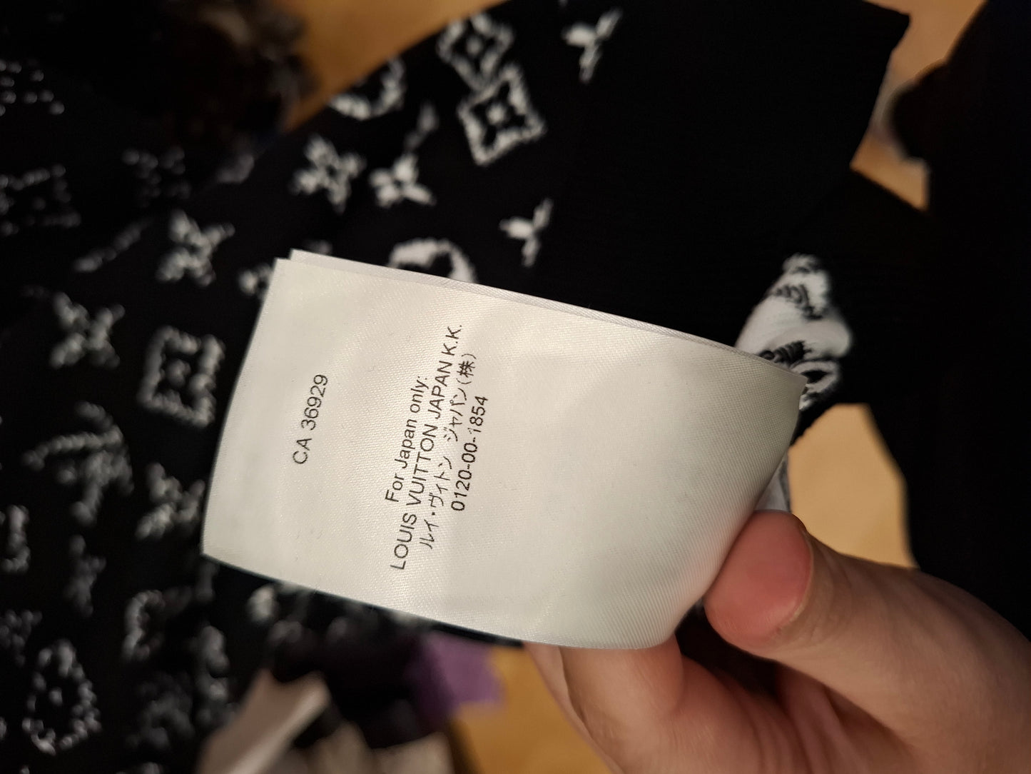 Maglioncino Louis Vuitton logo tg L