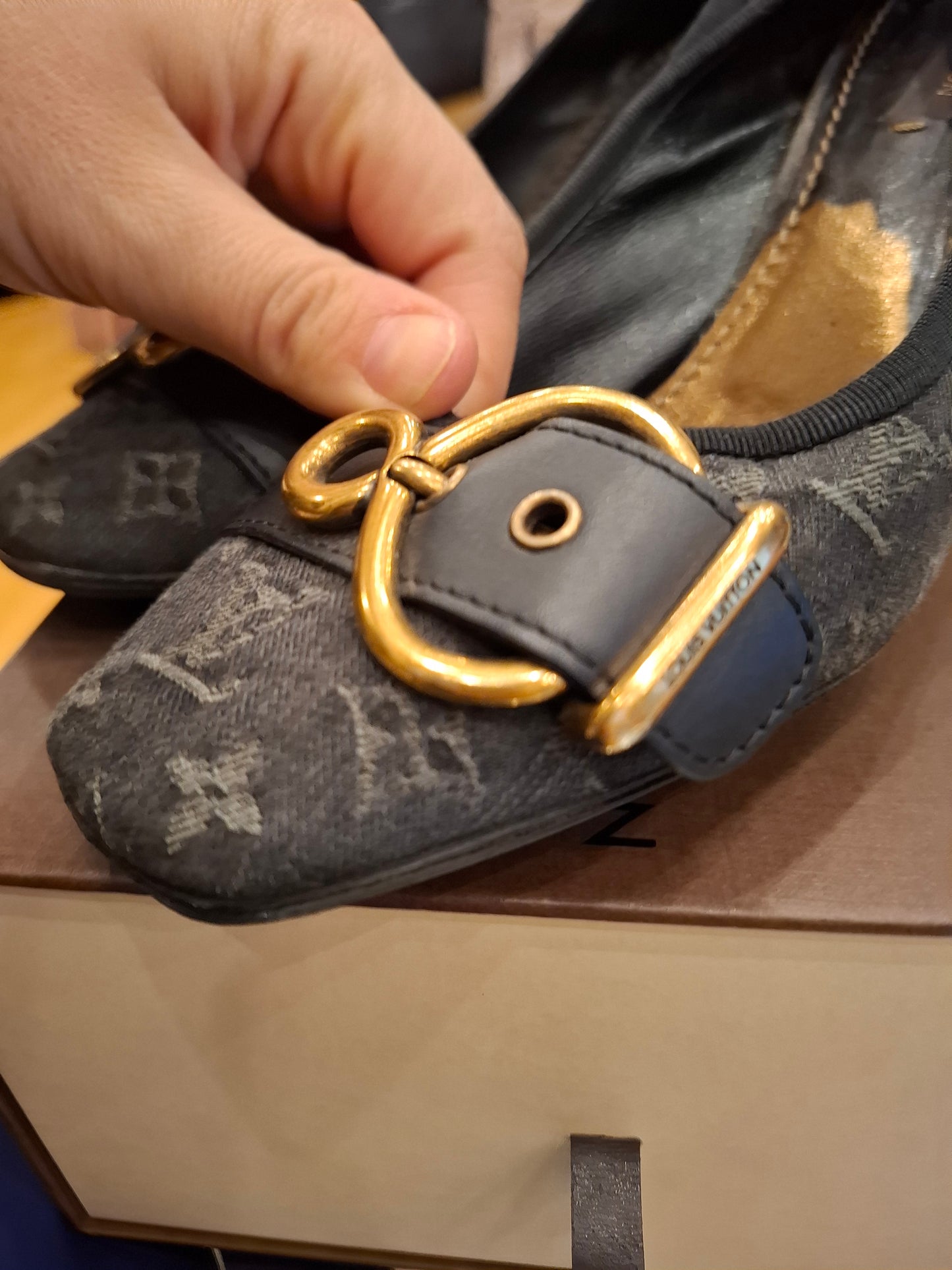 Scarpe Louis Vuitton monogram n*37.5