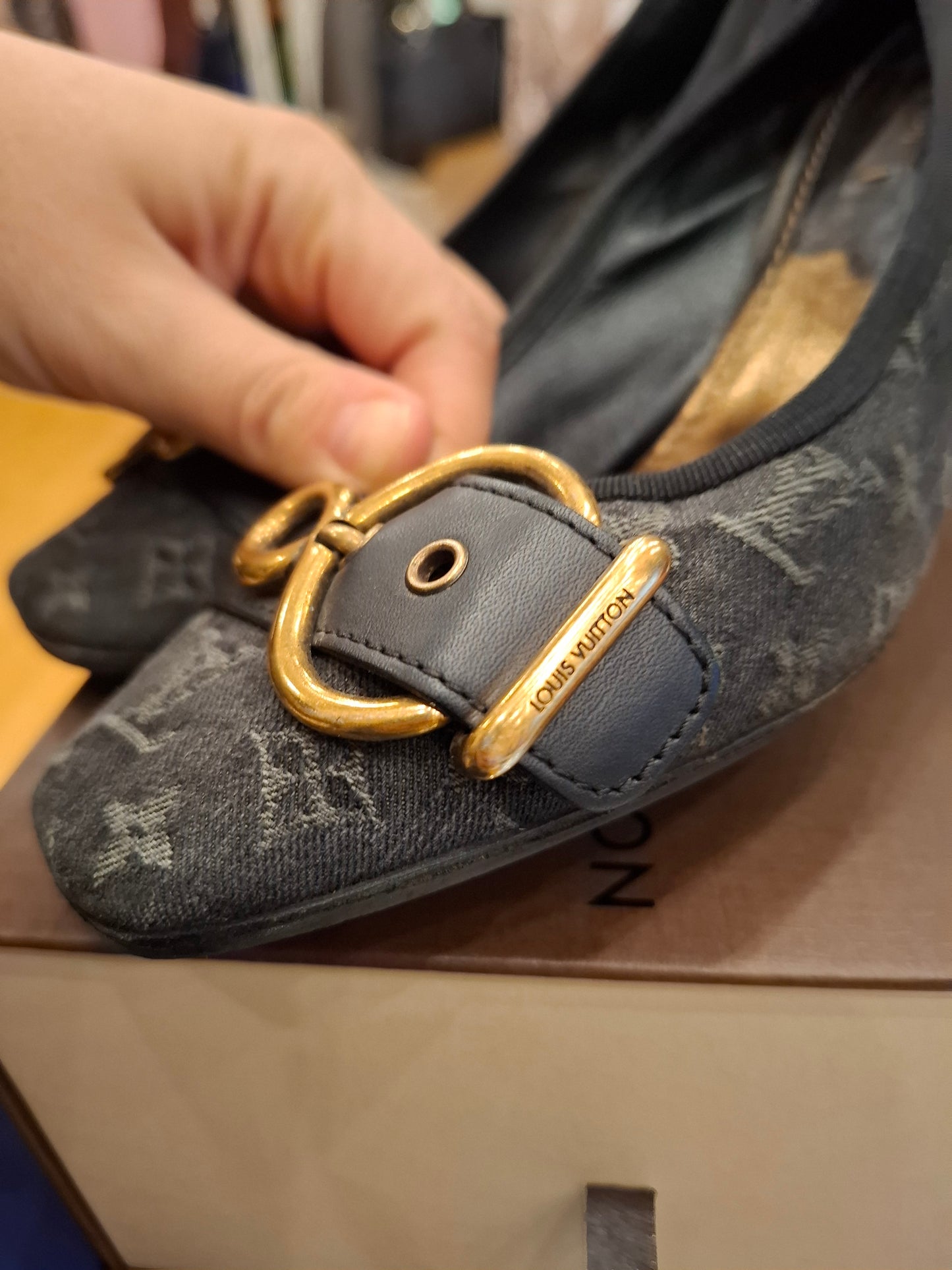 Scarpe Louis Vuitton monogram n*37.5