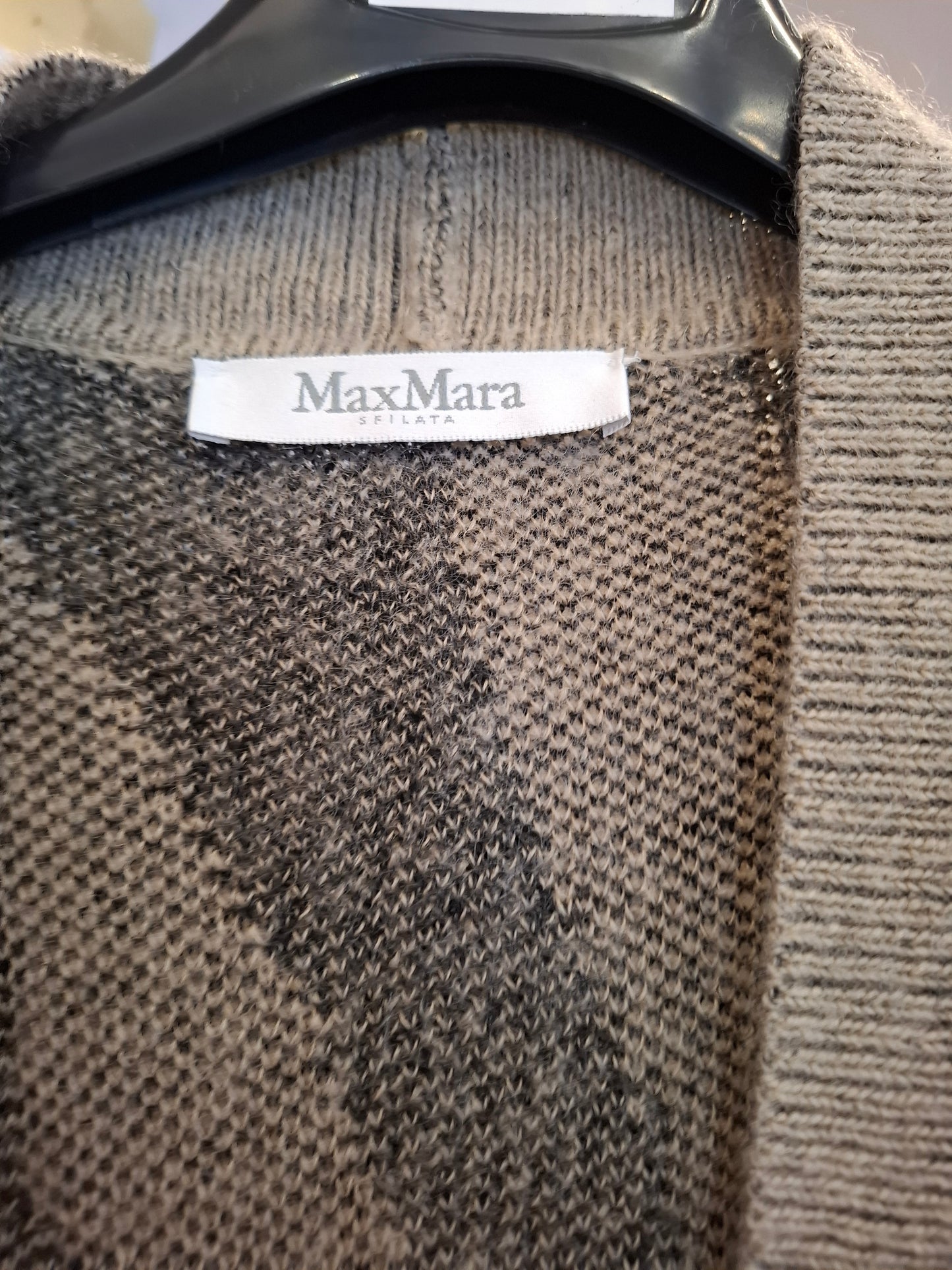 Cardigan MaxMara sfilata tg S over