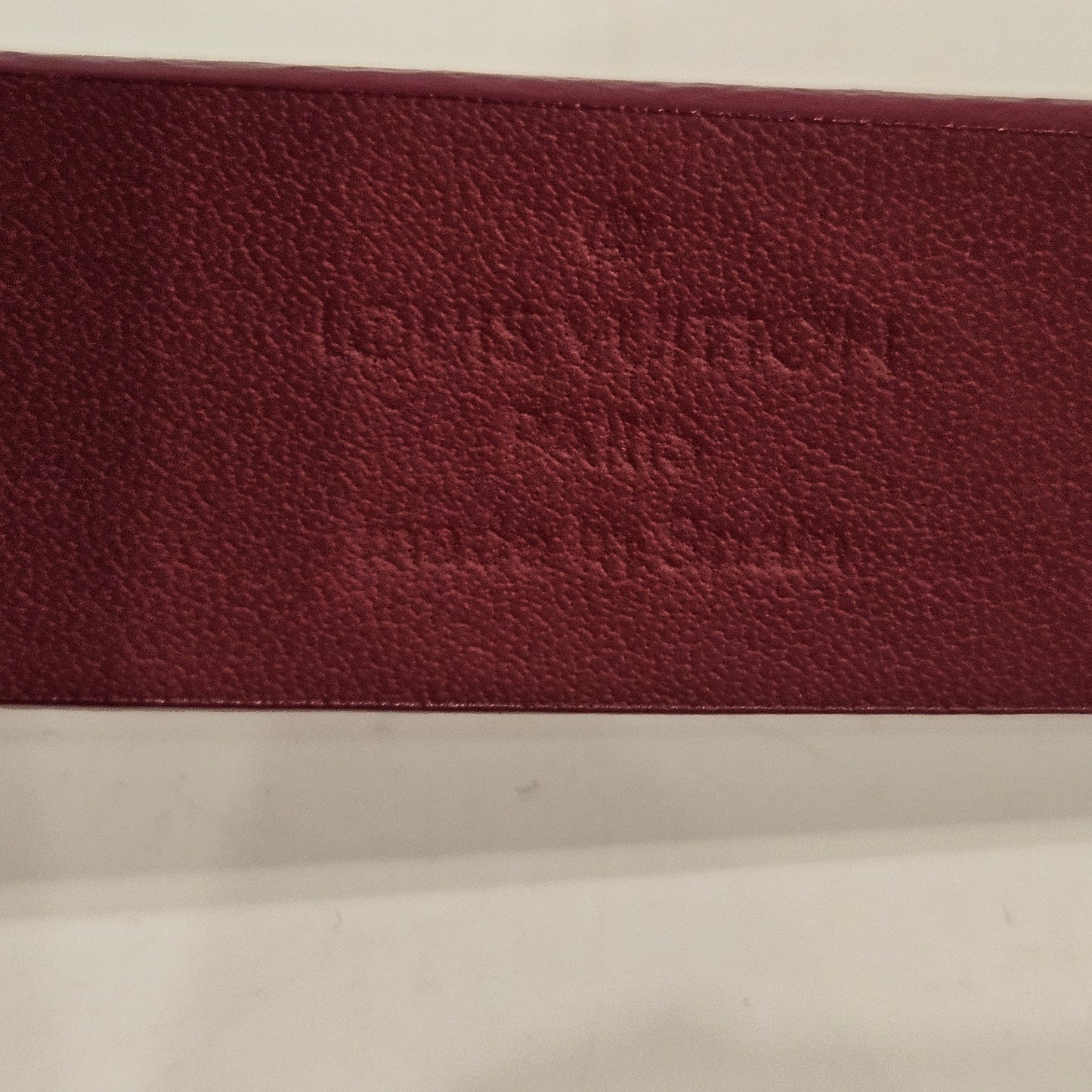 Cintura Louis Vuitton (mis 85)