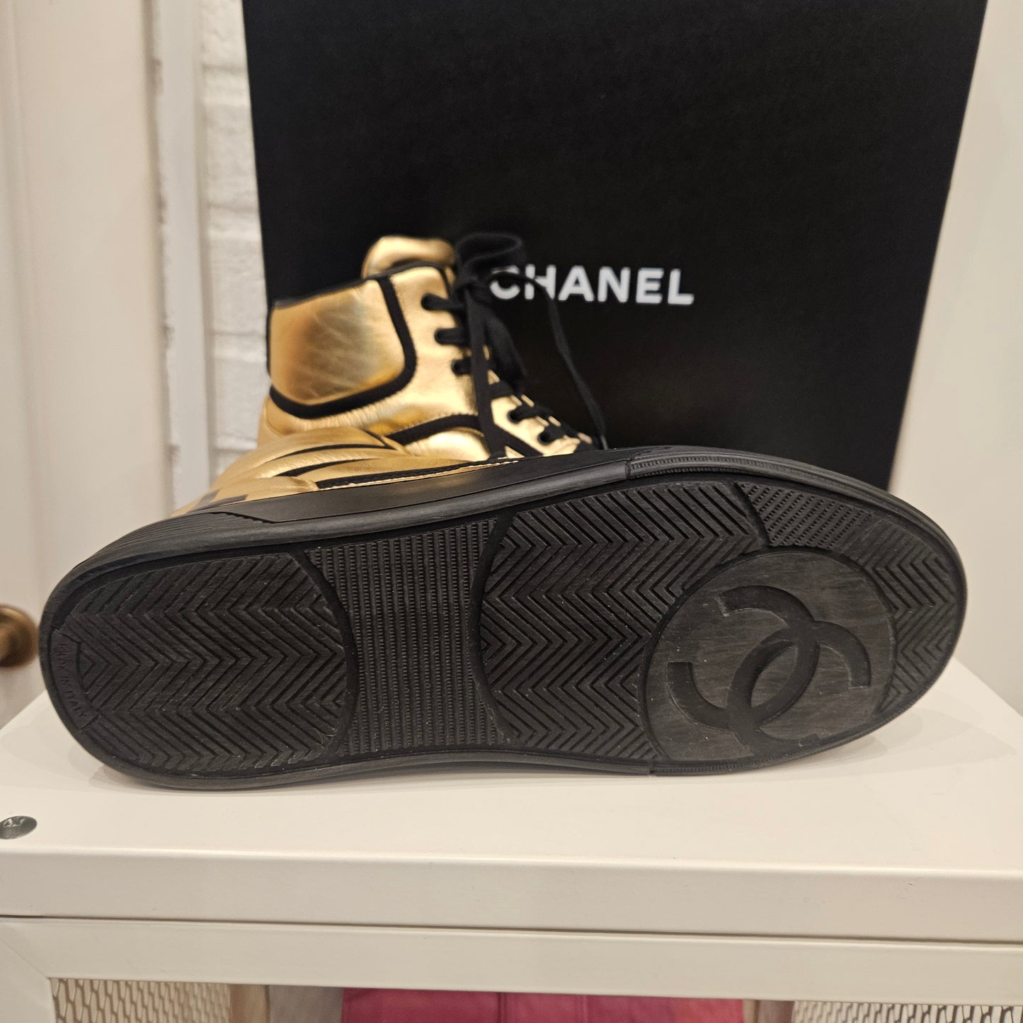 Sneakers Chanel oro n 38