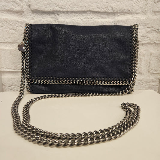 Pochette Stella McCartney blu notte