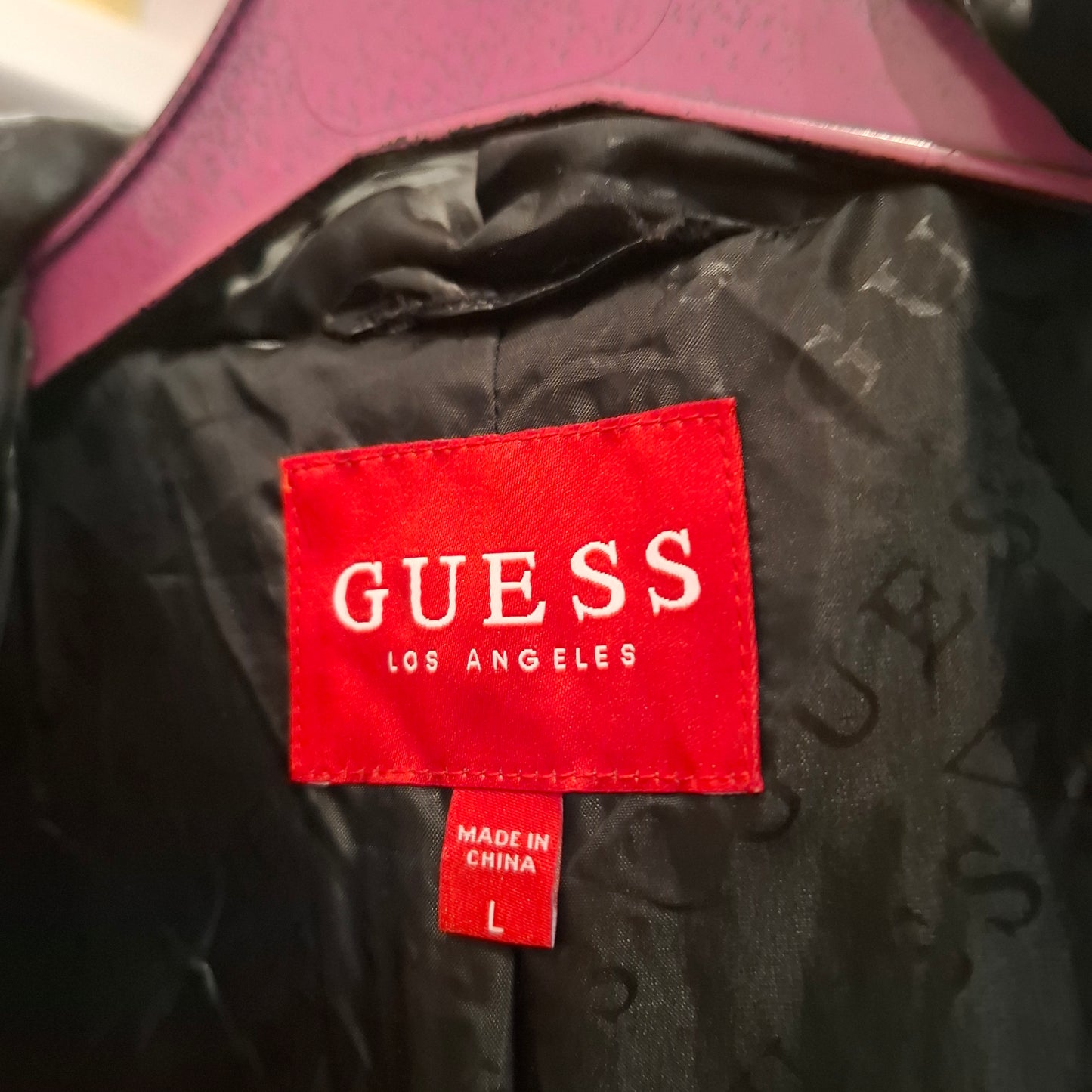 Piumino Guess tg L nero