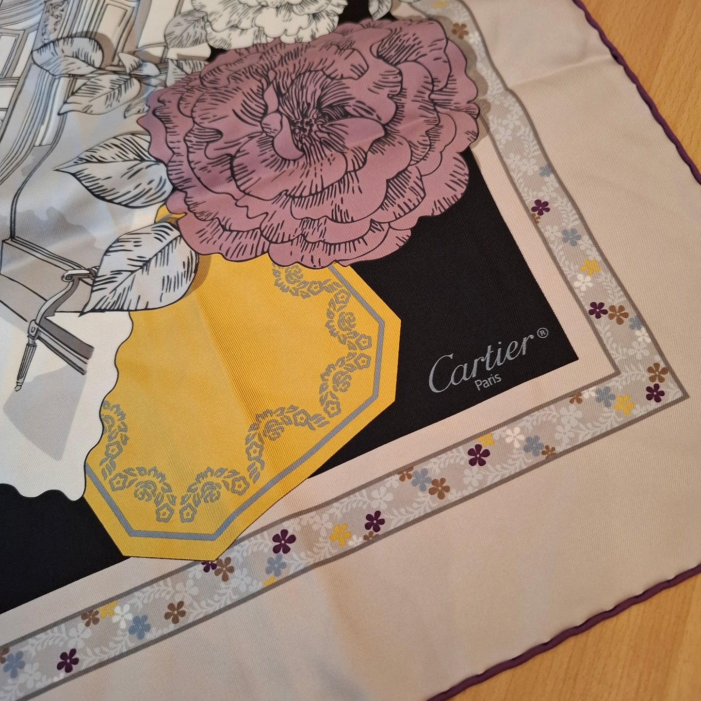 Foulard Cartier stampe