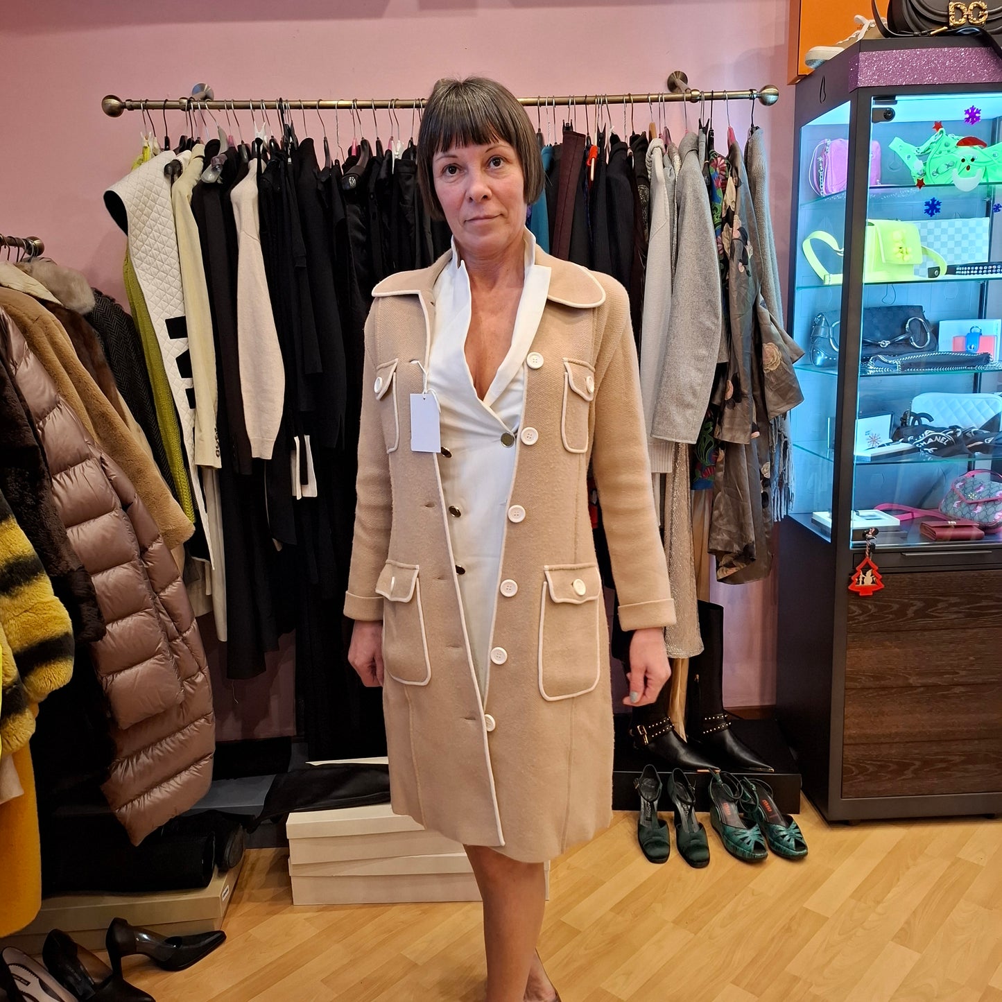 Cappotto Elisabetta Franchi tg42