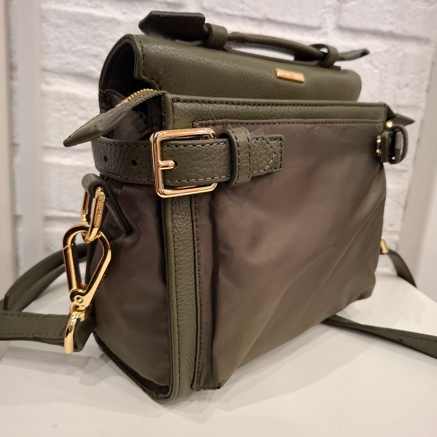 Borsa Armani verde come nuova