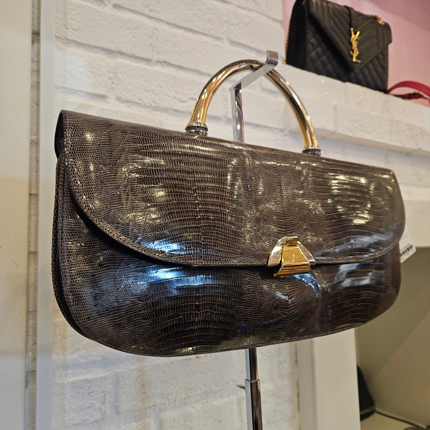 Borsa vintage Nella in rettile