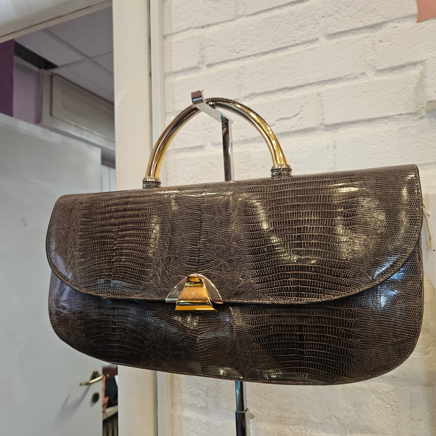 Borsa vintage Nella in rettile