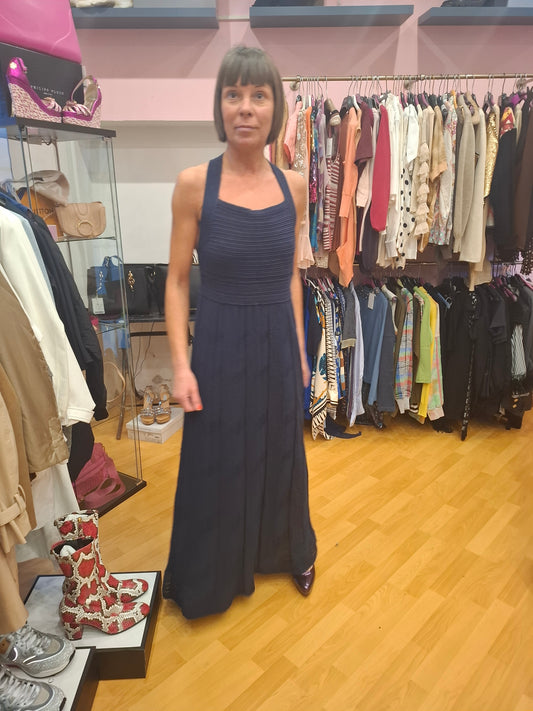 Abito Missoni bluette lungo tg46