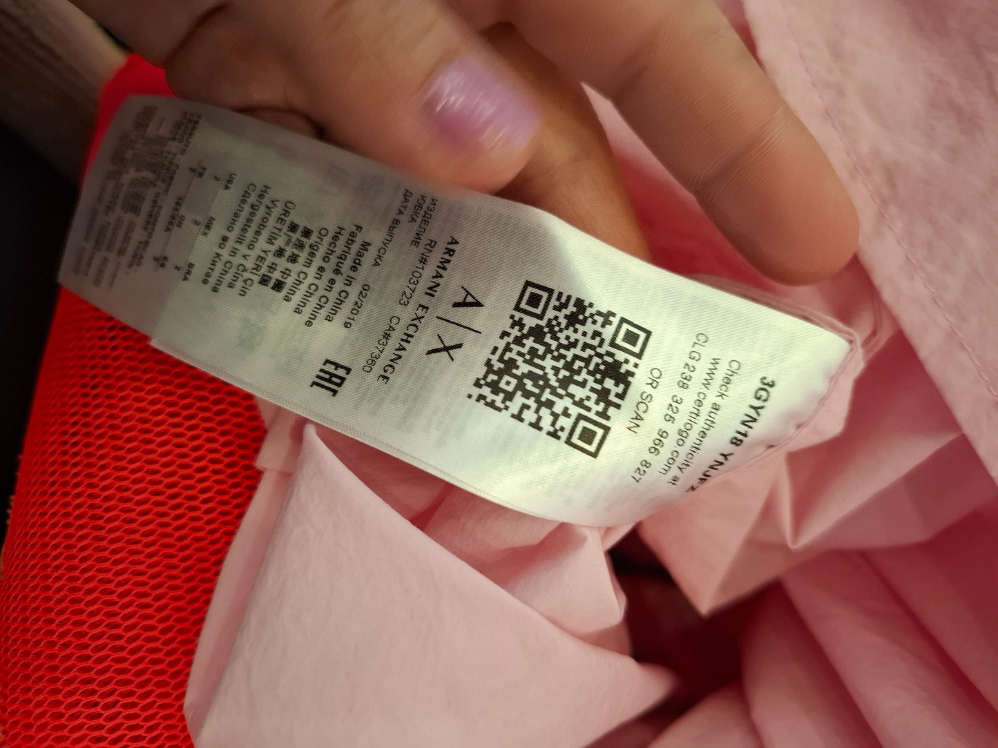 Gonna Armani Exchange tg xs/s