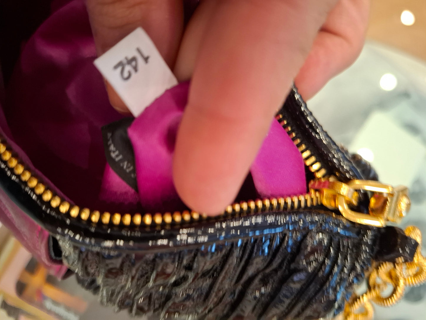 Pochette gioiello Miu Miu