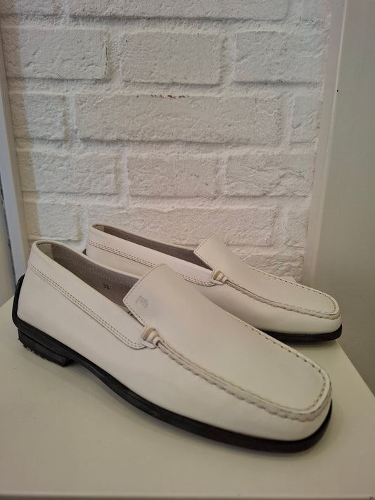 Mocassino Tod's bianco n*38