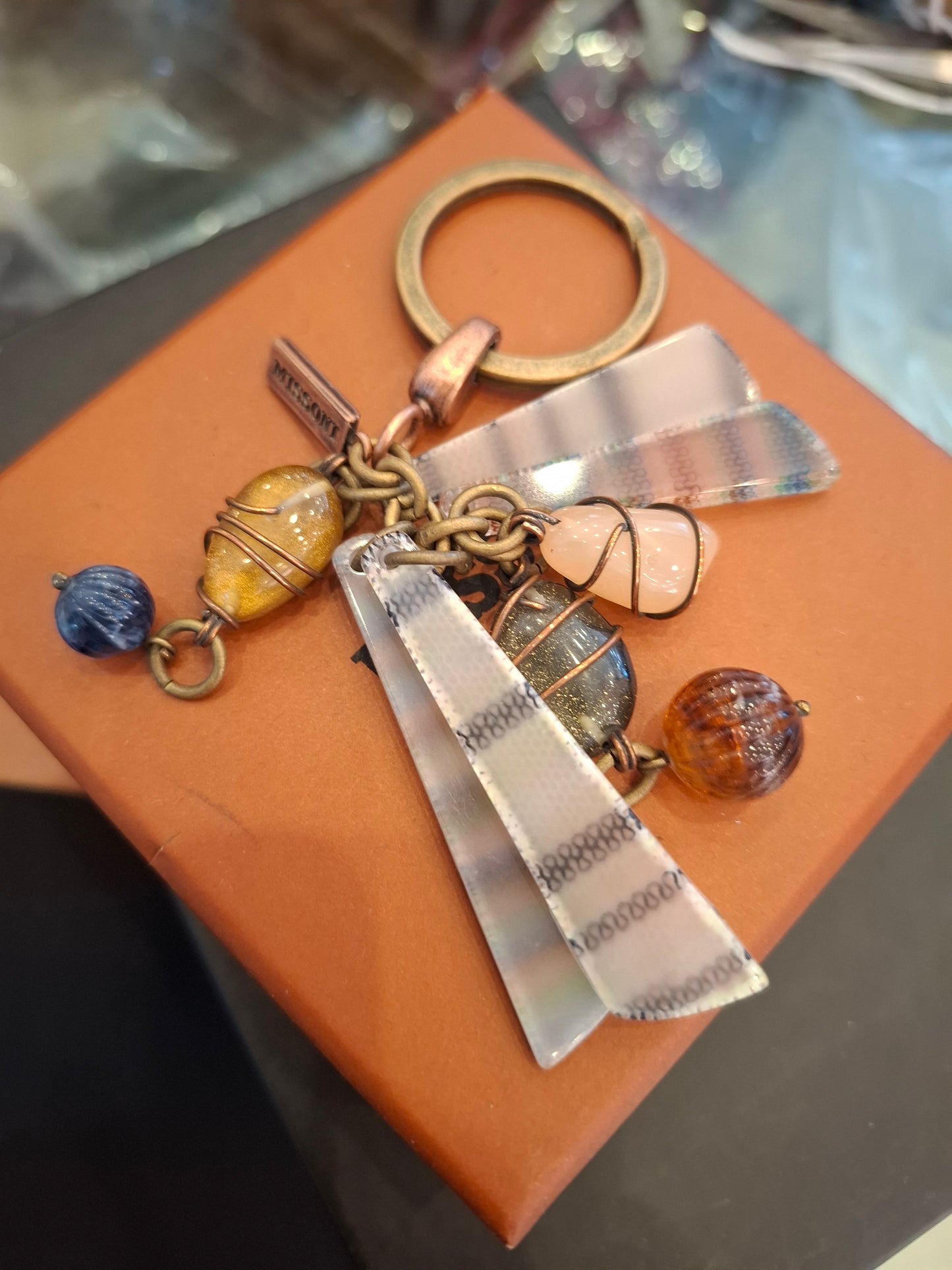 Portachiavi Missoni pendente