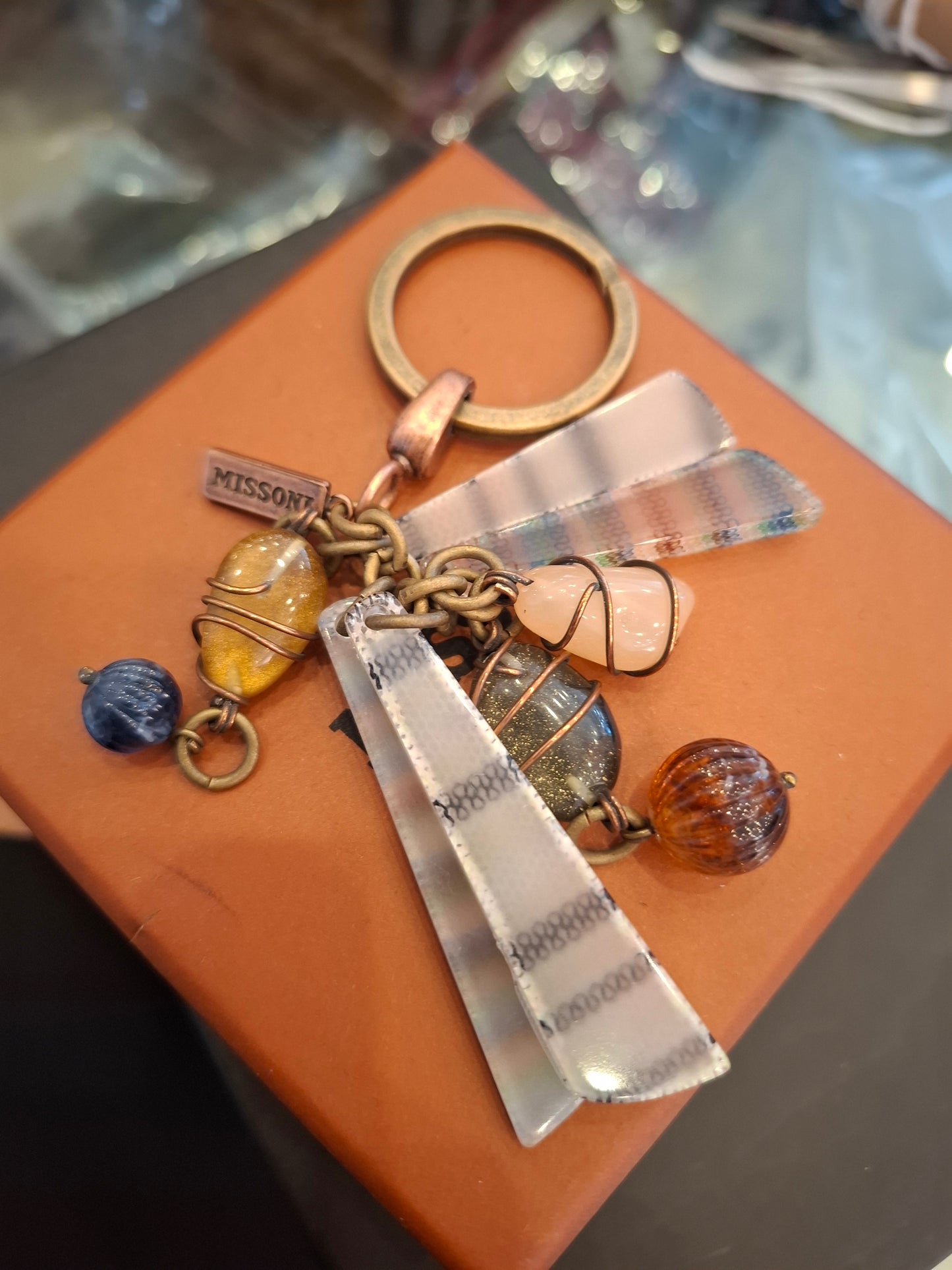 Portachiavi Missoni pendente