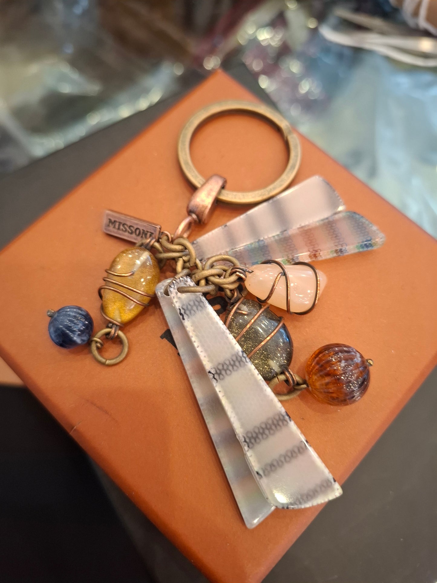 Portachiavi Missoni pendente