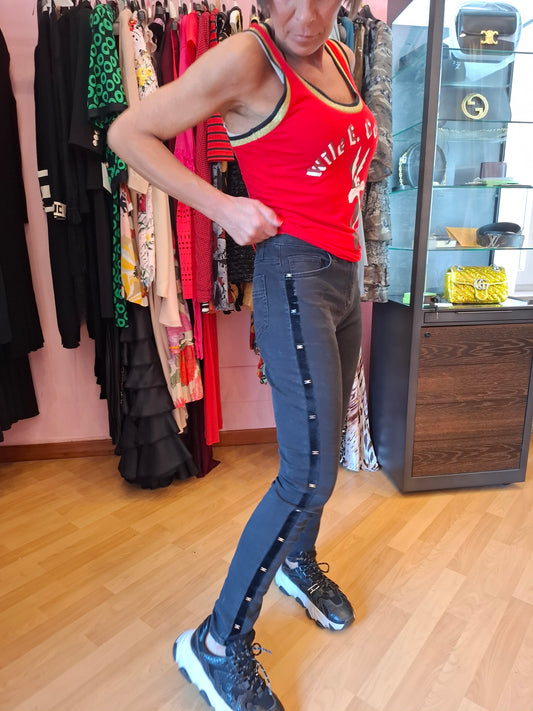Pantaloni Franchi logo mis 29