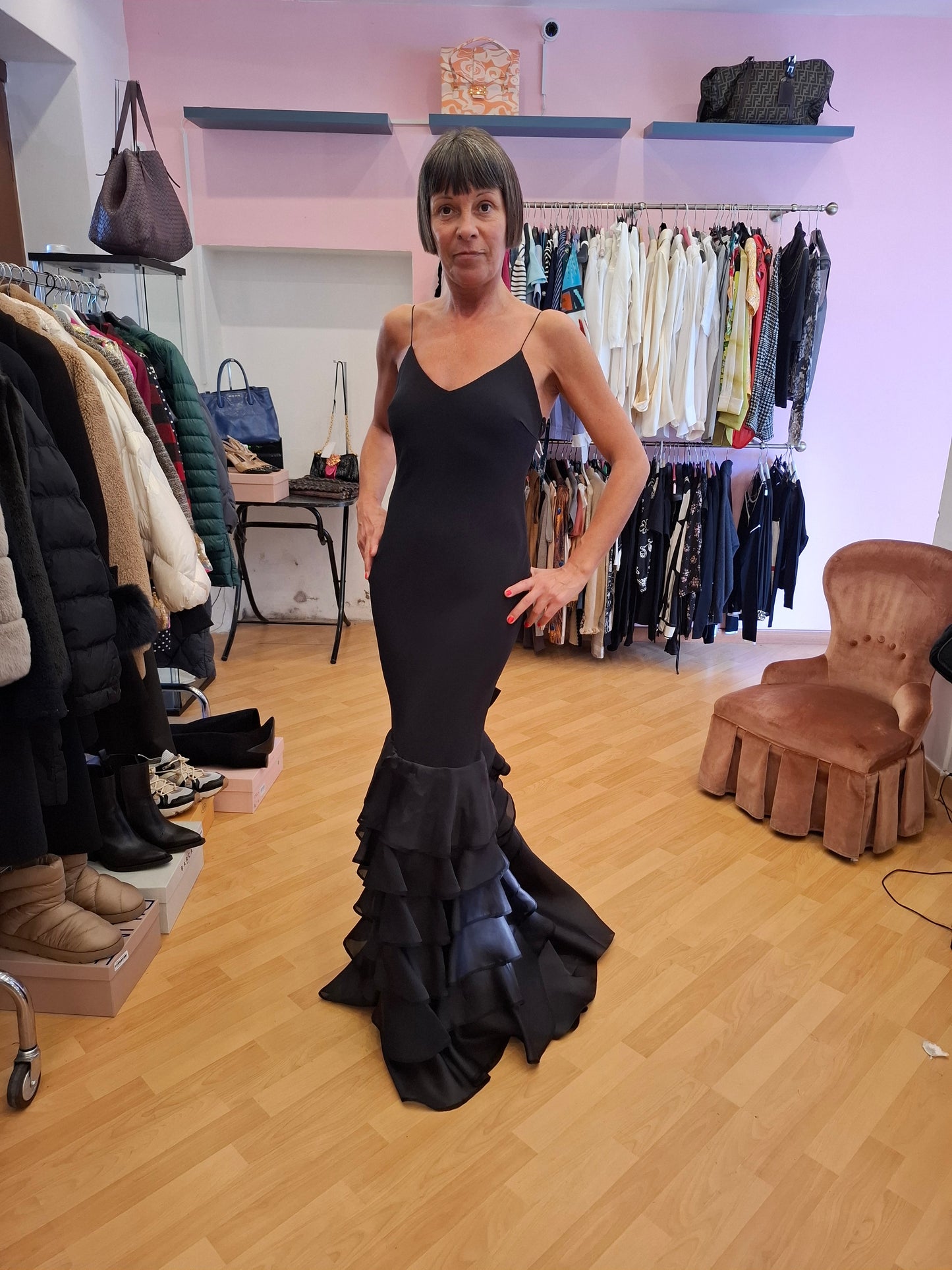 Abito lungo Ralph Lauren nuovo tg 2